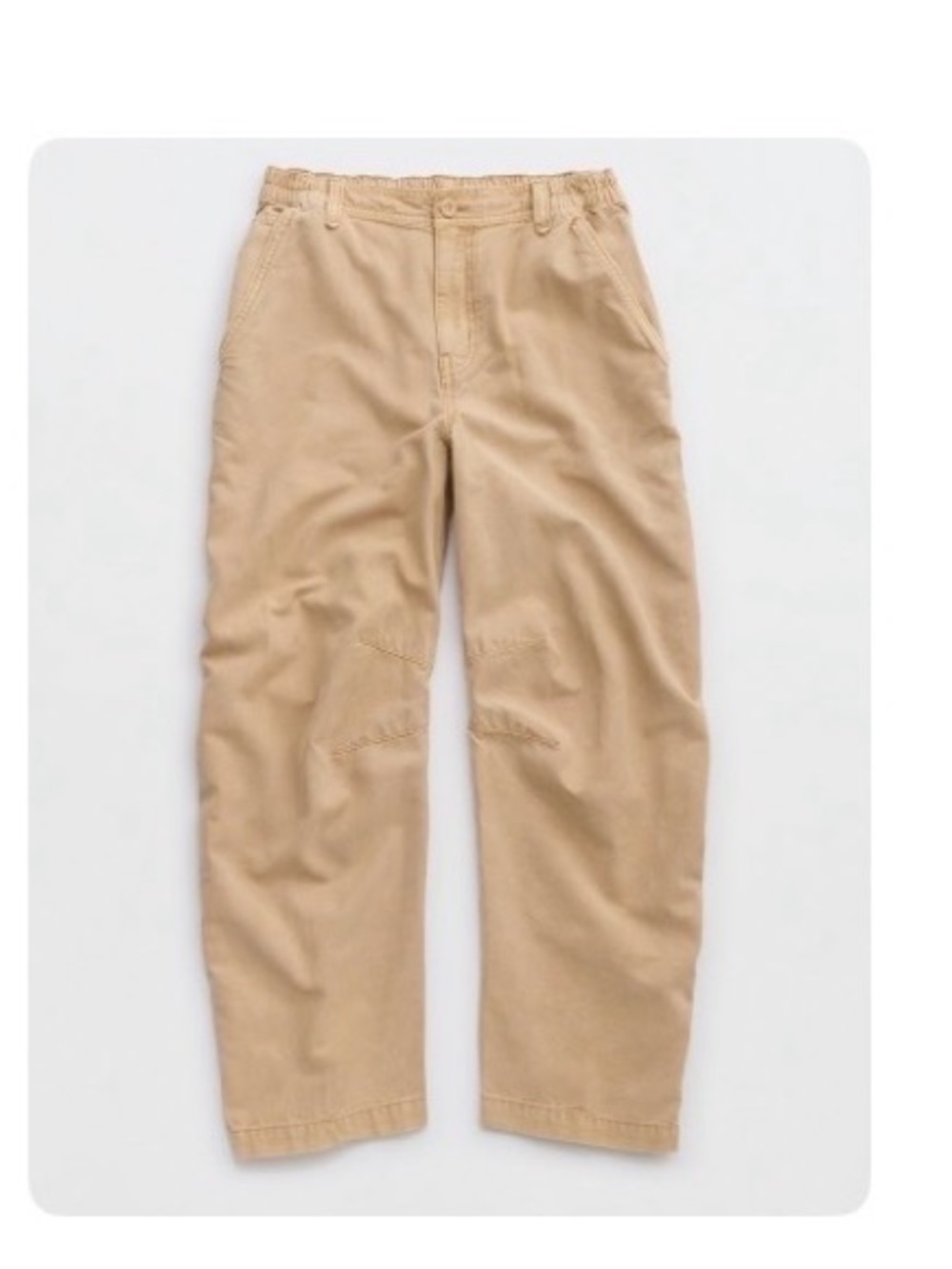 aerie barrel leg pant